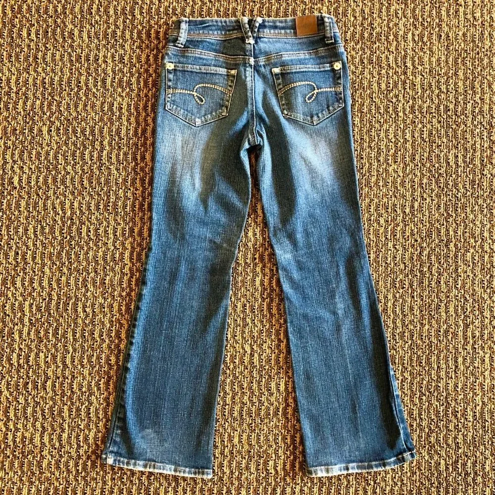 Justice I ❤️Justice Jeans Simply Low Girls 10R Used - Picture 2 of 11